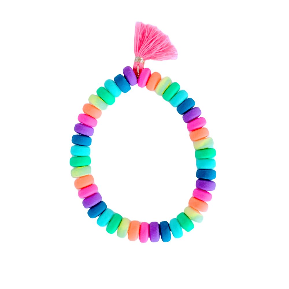 Feestbeest Rainbow armbandje